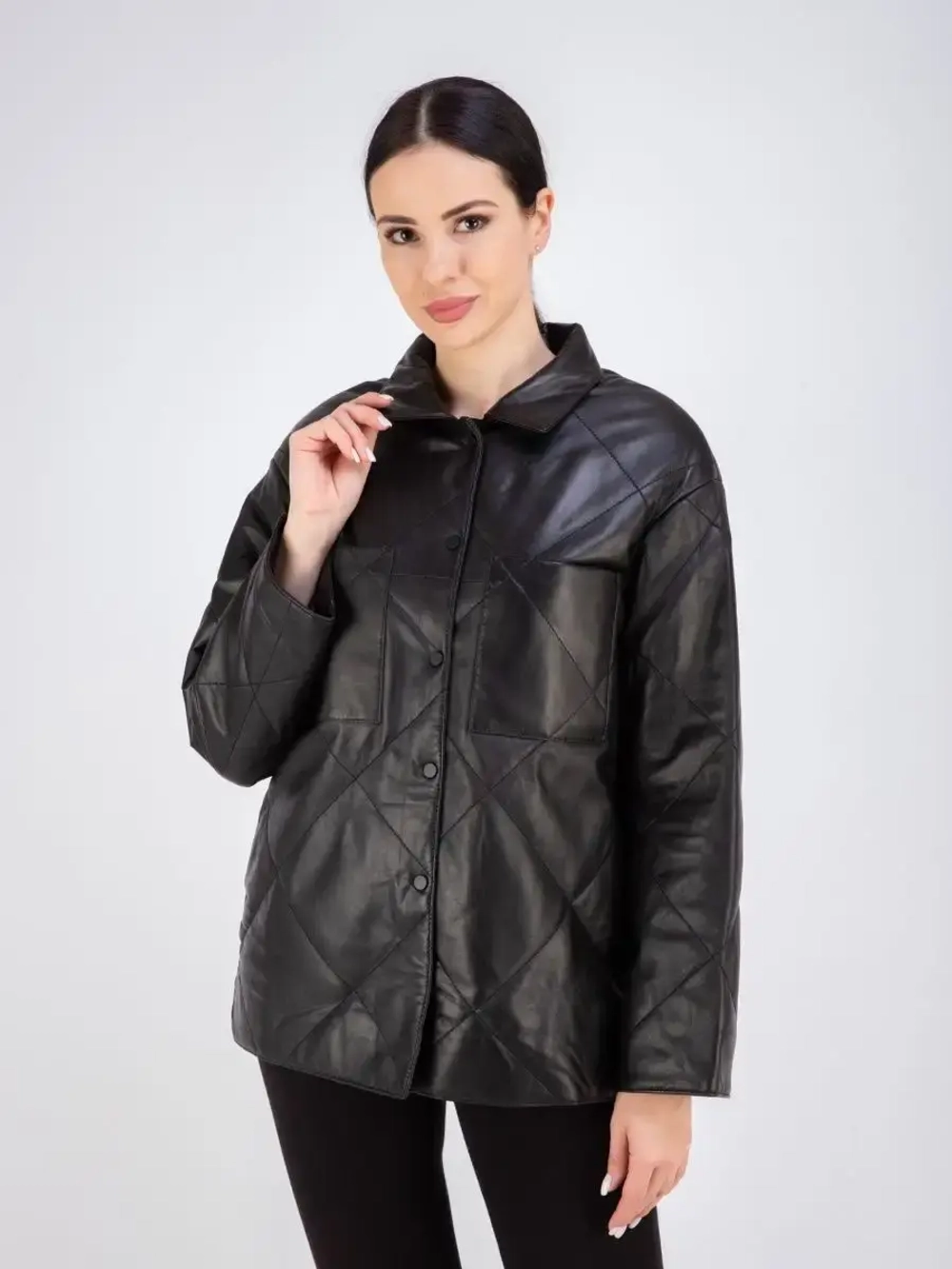 Куртка кожаная из натуральной кожи Турция