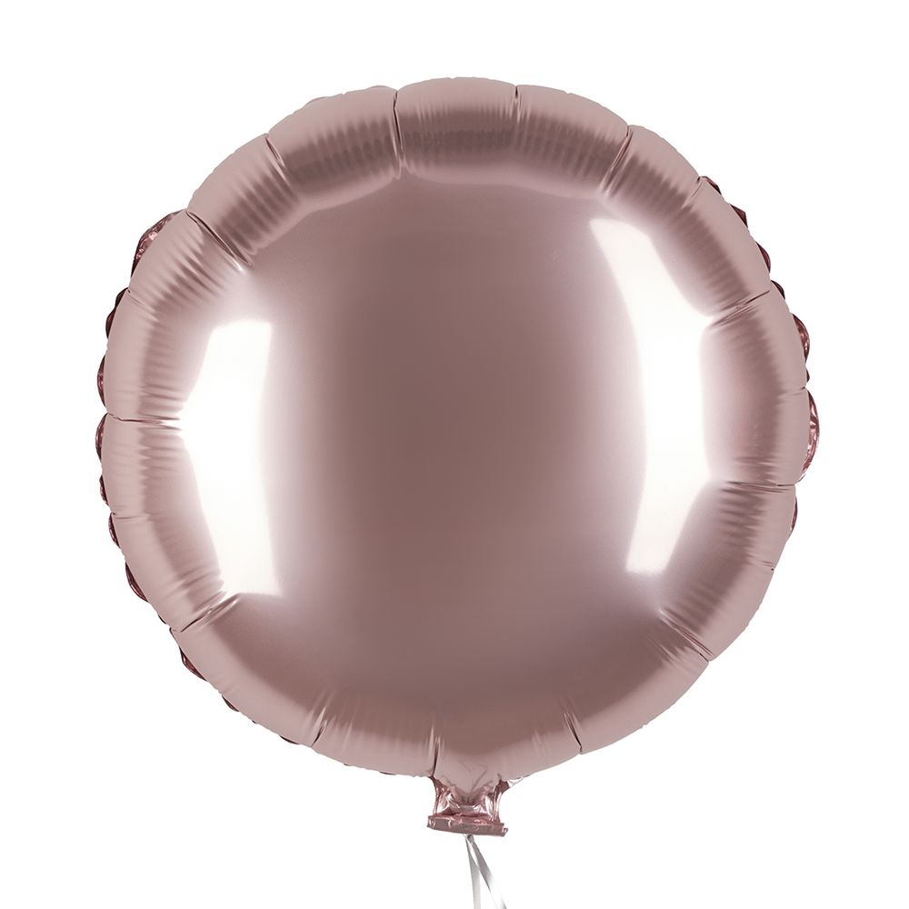 Шар (18''/46 см) Круг, Грибной, Сатин, 1 шт.