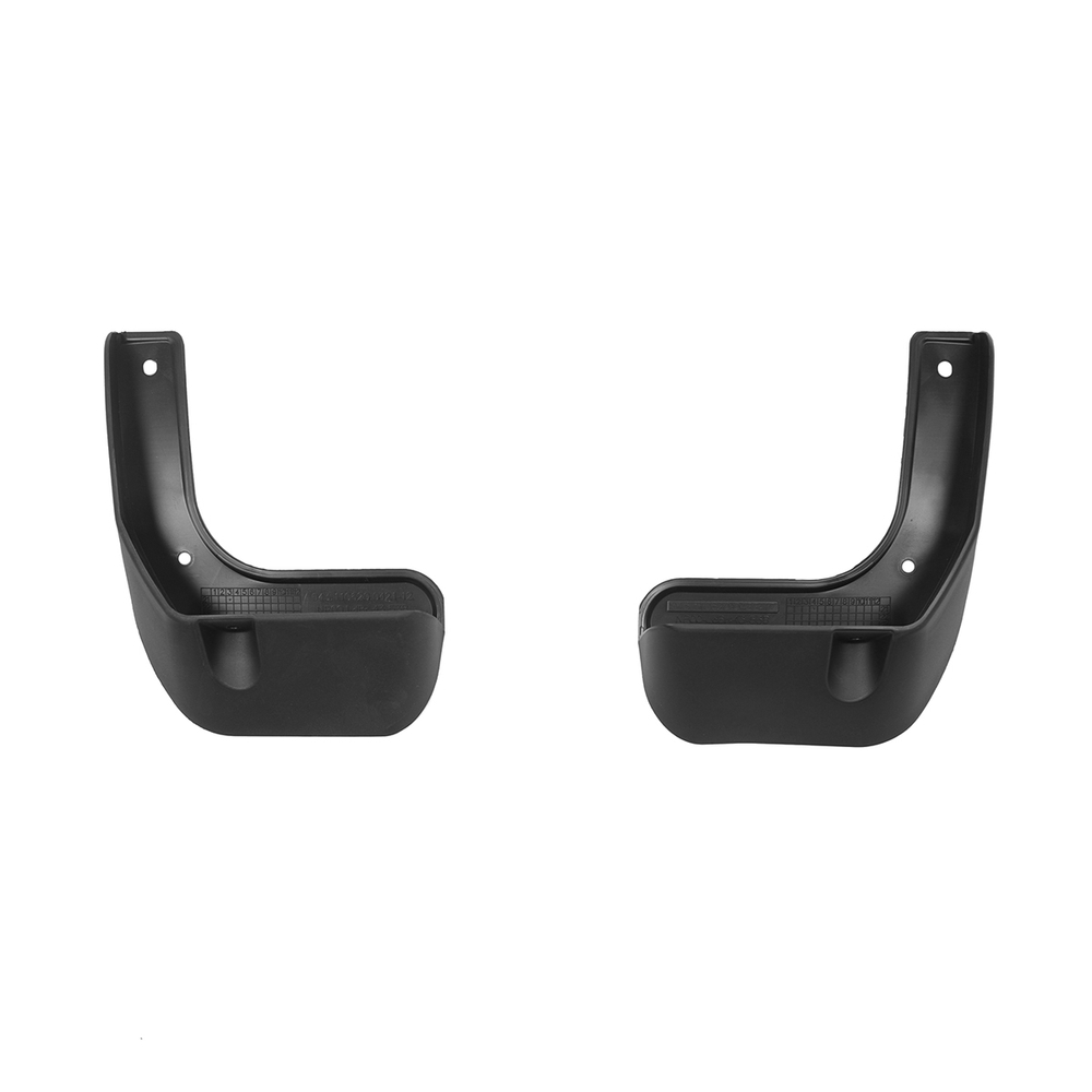 Брызговики Norplast для Solaris KRS 2024-, черные, арт.NP00-LdBr-43-53B-1