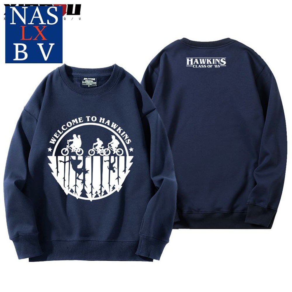 Свитшот унисекс оверсайз "Очень странные дела"