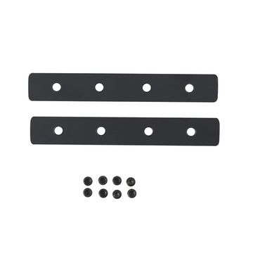 Комплект соединителей прямых для встраиваемого магнитного трека в натяжной ПВХ потолок 2 шт. CLT 0.223 08 чёрный Space Crystal Lux