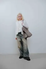 Сумка Imean Omega Bag Камень серая