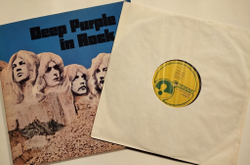 Винтажная виниловая пластинка LP Deep Purple In Rock (Holland 1978)