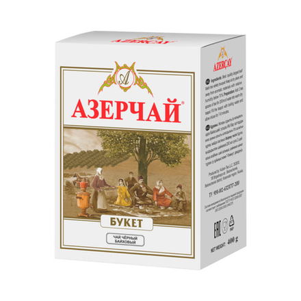 Чай черный Азерчай Букет, 400 г