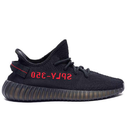 YEEZY BOOST 350 V2 "BLACK RED"