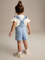 Комбинезон джинсовый для девочки Next E29-097, Синий