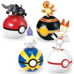 MEGA Pokemon - Команда Огненного типа 105 элементов строительных кирпичей. HTJ06 / артикул   GFC85 HTJ06  / GTIN 194735191123