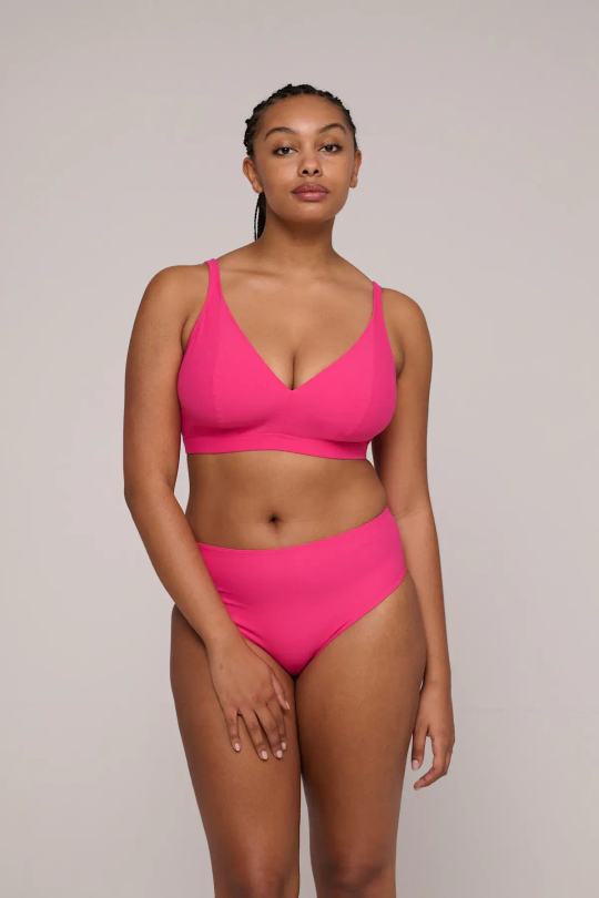 PRIMADONNA Swim Aswan Топ с треугольным вырезом, розовый