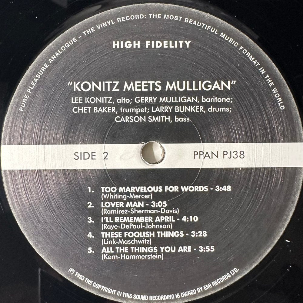 Lee Konitz ‎– Motion (Европа)