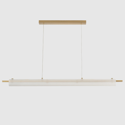 Светильник подвесной Crystal Lux TUNNEL SP40 LED BRASS