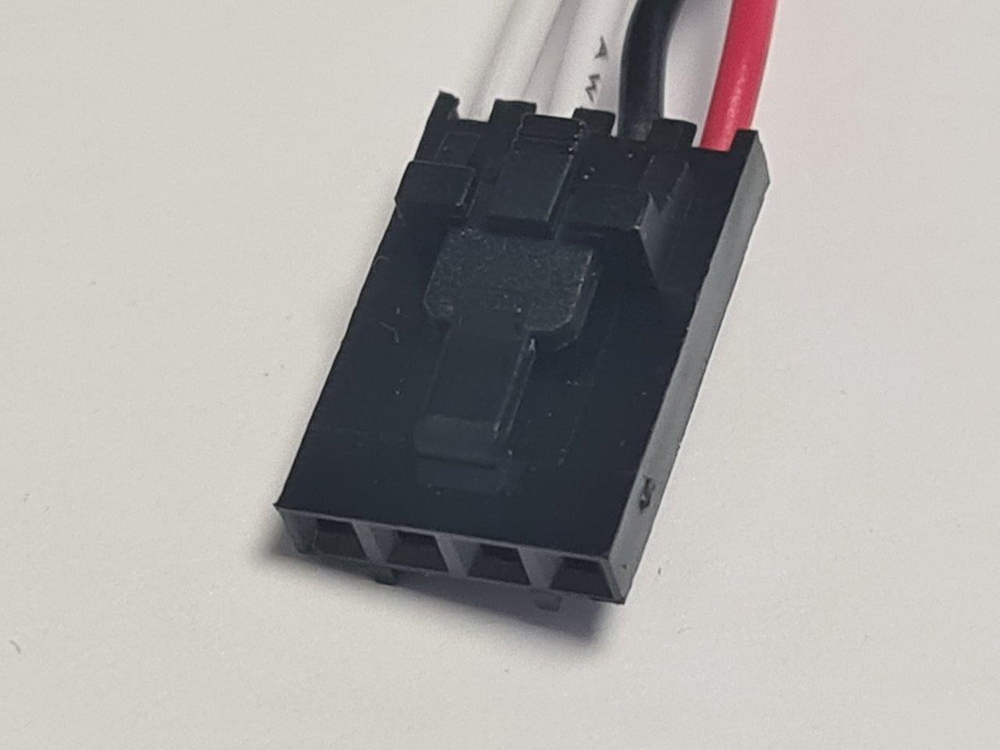 Разъем с проводами ET TJC8-4P-W300