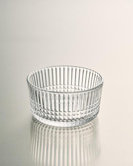 Zara Home миска из стекла, цвет прозрачный, 10.5 см