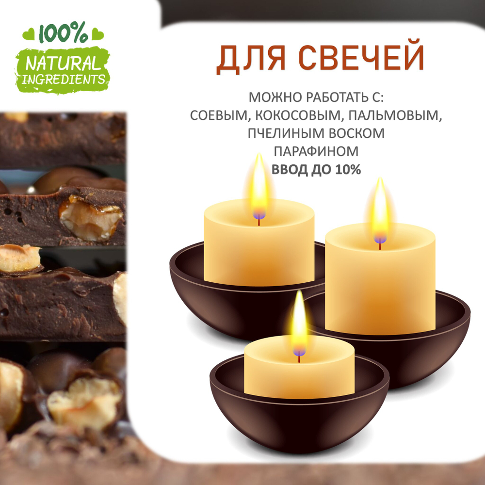 Орехи в шоколаде , отдушка для свечей и мыла