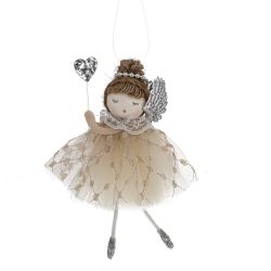 GAEM Изделие декоративное подвесное "Ангел", L7 W3 H15 см, 4в.