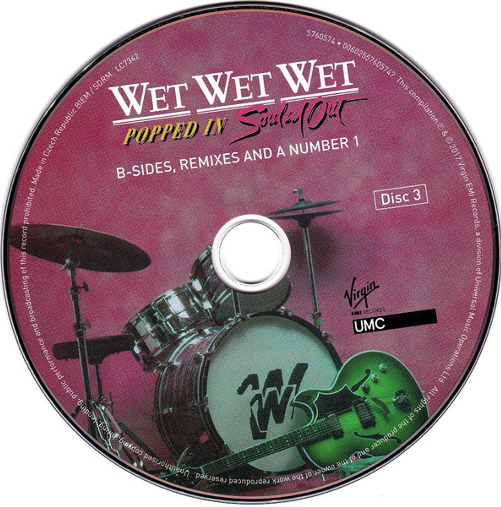 Wet Wet Wet / Popped In Souled Out (Deluxe Edition)(30th Anniversary Edition)(4CD+DVD)
