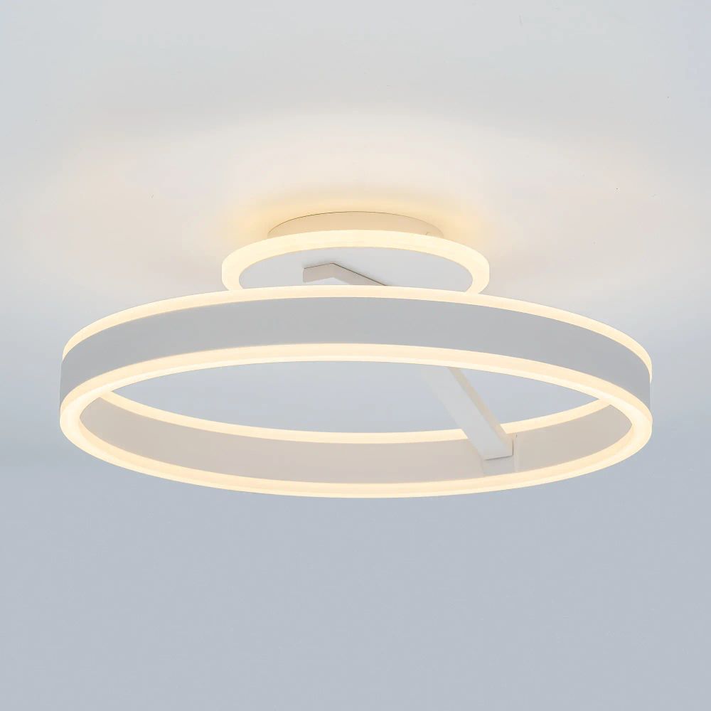 Citilux Дуэт CL719740 LED Люстра с пультом Белая