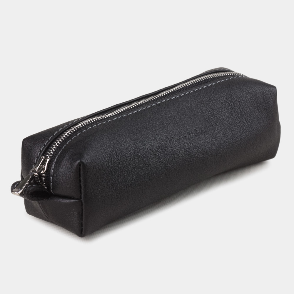 Ключница Coffre из кожи теленка, черного цвета