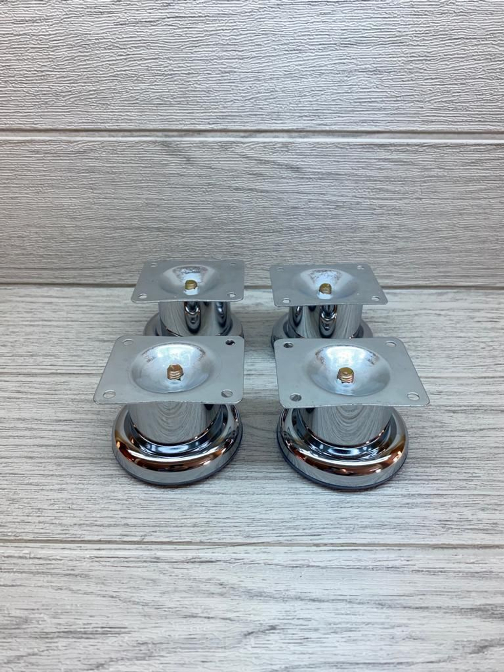 Ножки для мебели металлические высота 4 см 4 штуки