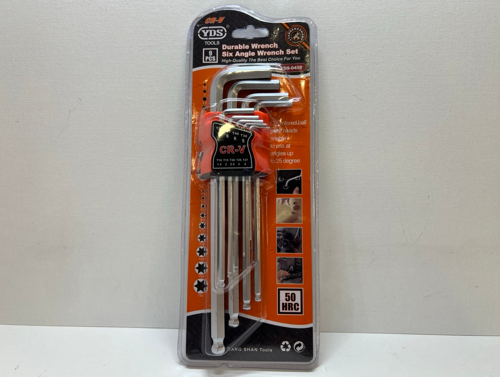 Набор шестигранных ключей с шаром / YDS-0460-3