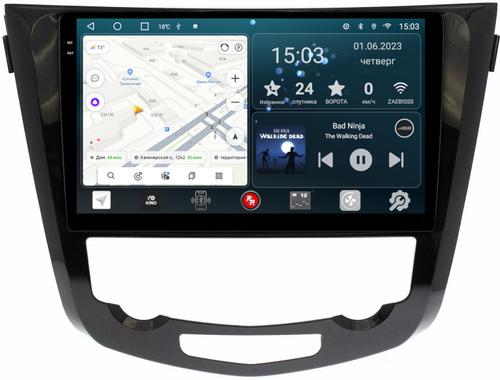 Магнитола для Nissan X-Trail T32, Qashqai J11 2014-2022 (поддержка автопарковки) - RedPower 301 Android 10, Быстрая, QLED+2K, CarPlay, SIM-слот