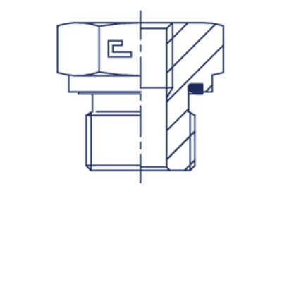 Соединение PFE BSP 1.1/4 BSP 1/2