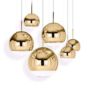 replica Tom Dixon Mirror Ball   GOLD  pendant lamp D30