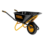 Тачка строительная, усиленная, объем 120 л, 220 кг, колесо 16х4.00-8 Denzel