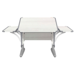 Растущая парта Дэми с боковыми полками СУТ 41-02 (1305×755 мм)