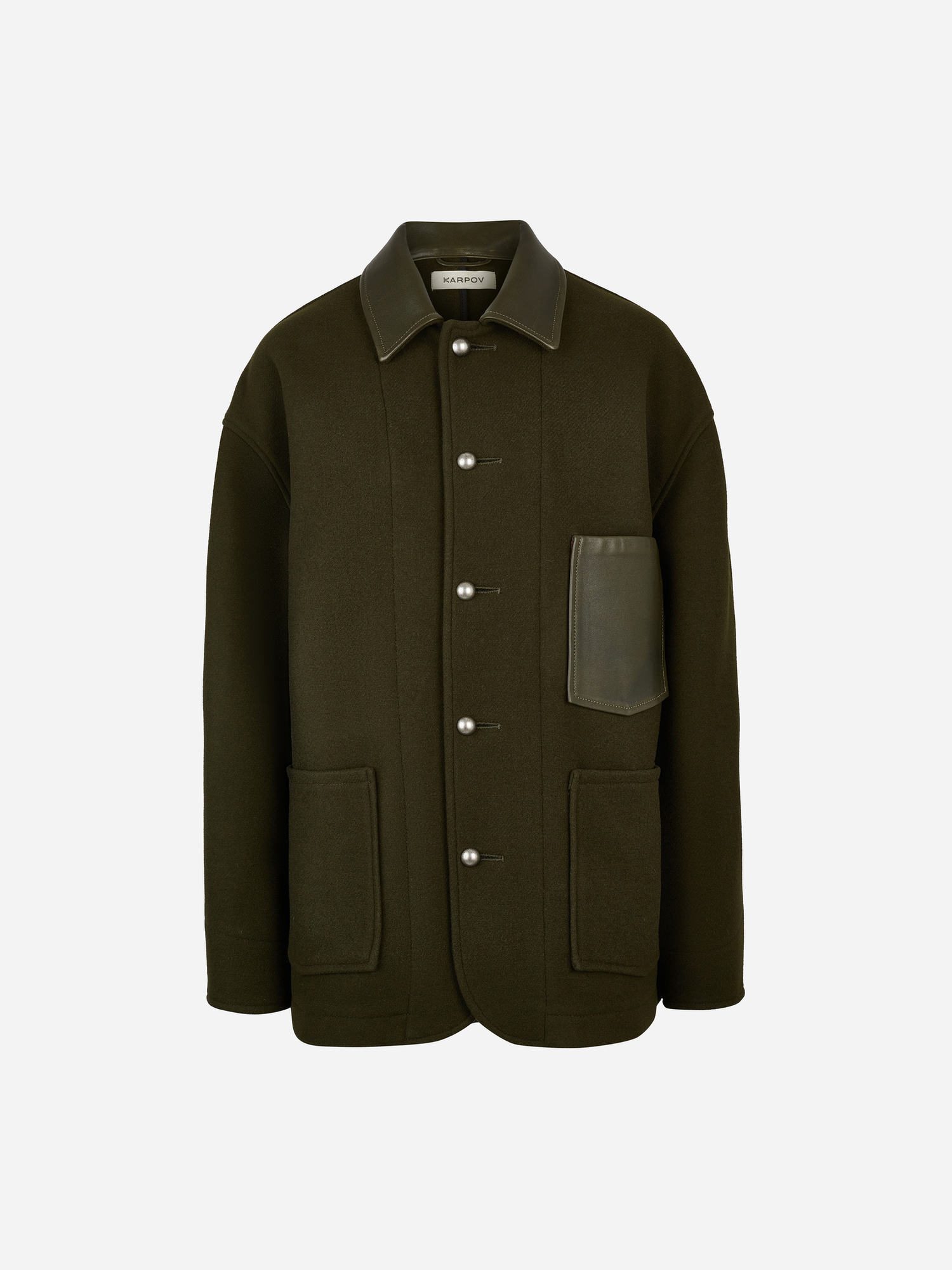 Куртка Jason Wool Khaki