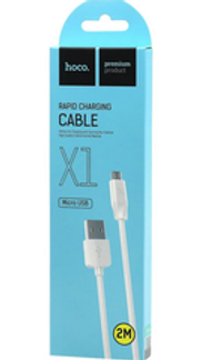 Кабель MicroUSB 2.4А HOCO X1 2-метра