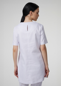 Туника с фигурным вырезом