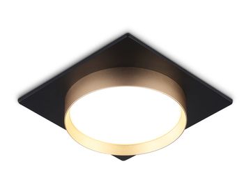 Точечный светильник 1*GX53 TN5232 BK/GD чёрный/золото GX53 Acrylic tech Ambrella