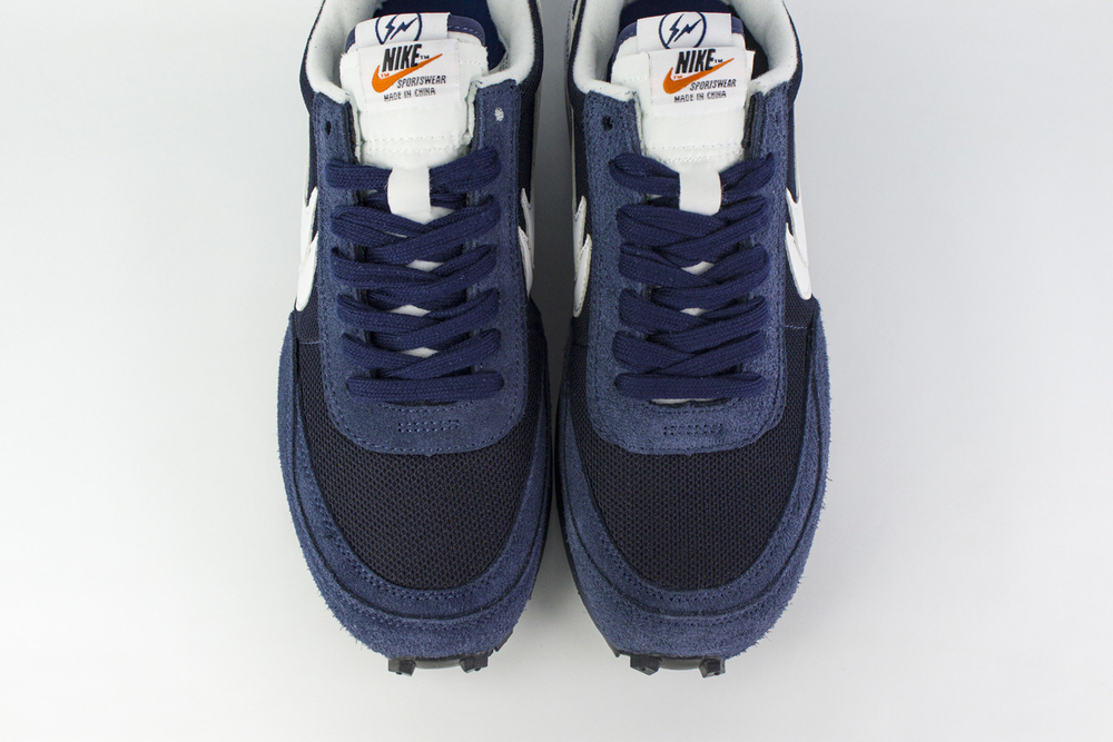 Кроссовки Nike LD Waffle SF Sacai x Fragment Blue Void