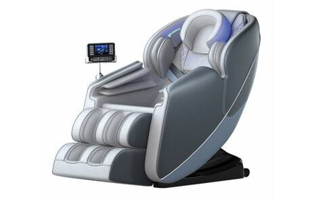 Массажное кресло Elfardi S9B серое