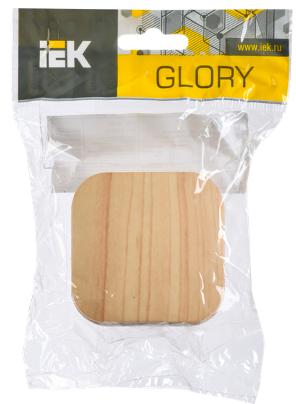 GLORY Выключатель 1-клавишный для открытой установки ВС20-1-0-ХС сосна IEK
