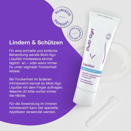 Multi-Gyn LiquiGel – для лечения и облегчения сухости влагалища