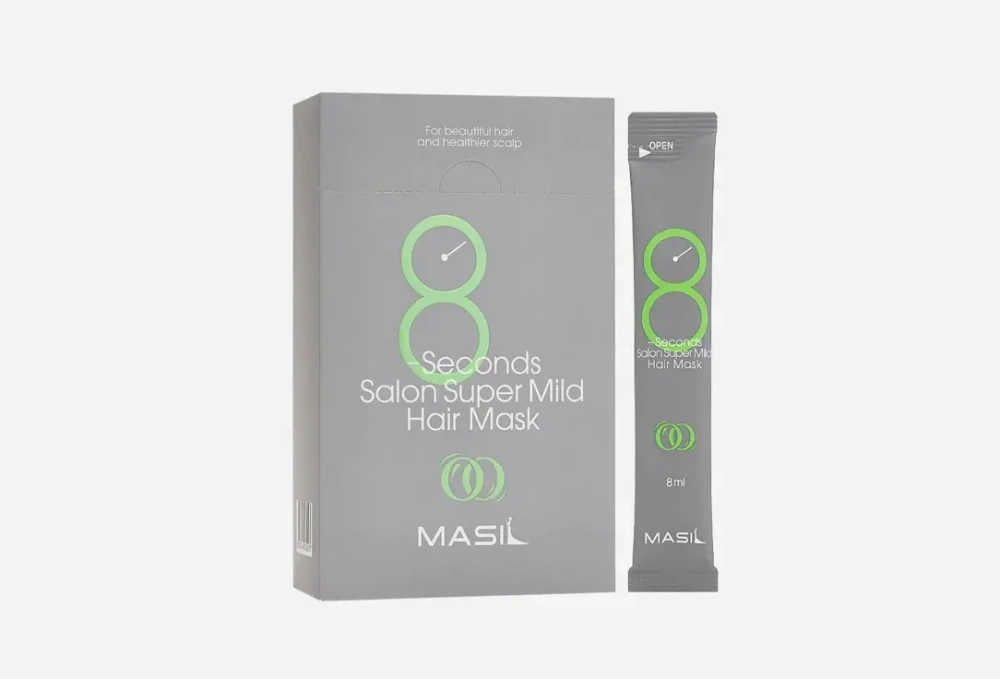 MASIL Восстанавливающая маска для ослабленных волос 8 Seconds Salon Super Mild Hair Mask (8 мл)