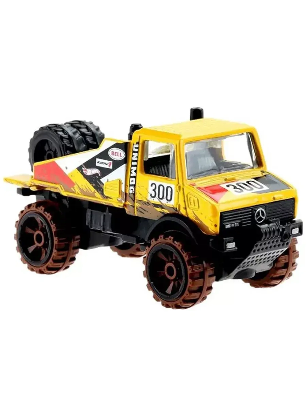 Машинка Хот Вилс Mercedes-Benz Unimog 1300 GDG44 HDH07
