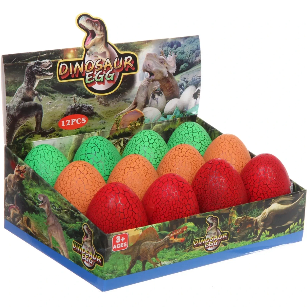 Яйцо с динозавром «Юрский период», 9*6,4 см, в шоу-боксе, в ассортименте