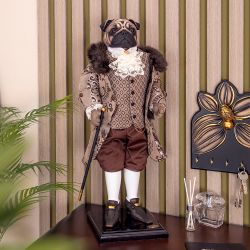 Кукла коллекционная Мопс Джеймс