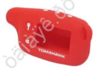 Чехол для брелка TOMAHAWK 9010 NEW силиконовый красный 27739к