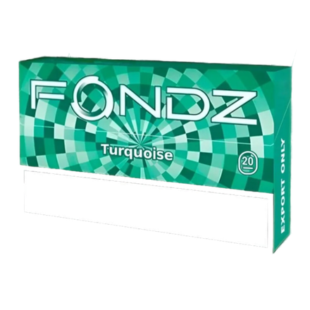 Стики Fondz Turquoise - табак с ментолом (Индонезия) (блок - 10 пачек)
