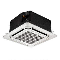 Коммерческая система кондиционирования постоянной производительности кассетного типа компактная (600х600) Midea INVERTER MCA3U-18HRFNX(GA)/MOX330U-18HFN8-Q(GA)/T-MBQ4-03E