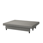 3-местный диван-кровать - IKEA ÄLVDALEN/ALVDALEN/ЭЛВДАЛЕН ИКЕА, 81х82х194 см, серый
