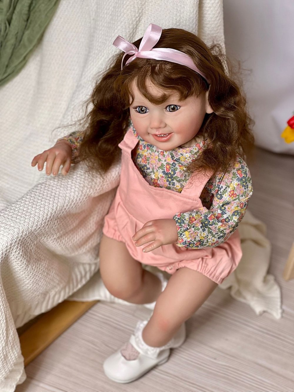 Кукла Реборн мягконабивная 70см (FA-872)