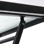 Стол складной квадратный «Дачная симфония» DS-Q70G, 70*70*70 см, черный