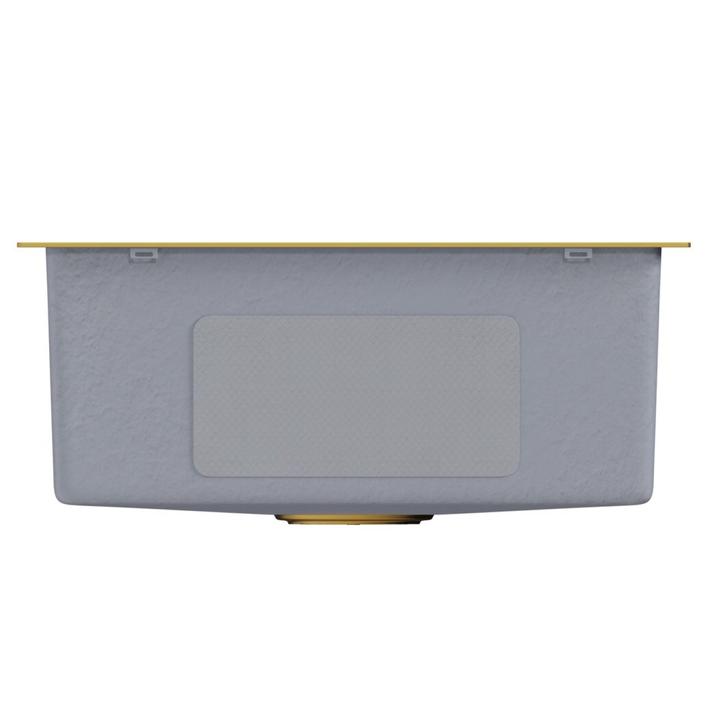 Мойка подст.монтаж 50х44 (3,0) вып 3 1/2  MIXLINE PRO 20см с сифоном (золото)