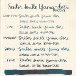 Чернила Sailor Shikiori Yamadori 20 мл (13-1008-207) 11