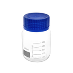 Банка лабораторная, 500 мл, светлое силикатное стекло с широким горлом