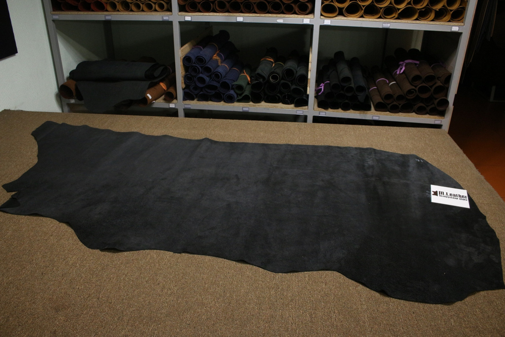 1,0-1,2 мм Кожа Галантерейная КРС  Чёрная Санторинаро